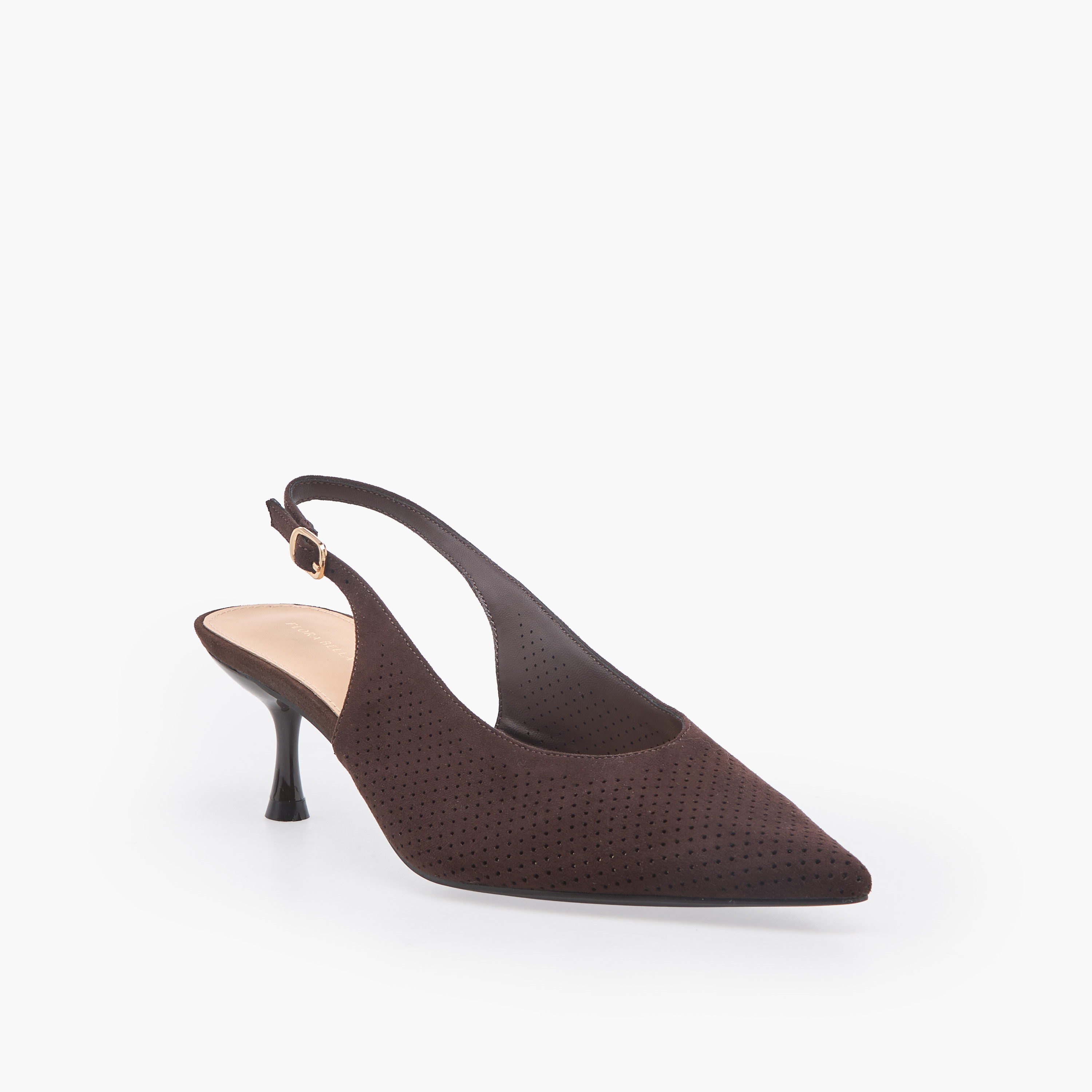 حذاء ميول بارز الملمس بكعب صغير للنساء من فلورا بيلا-women-shoes-sandals-heeled-image-7