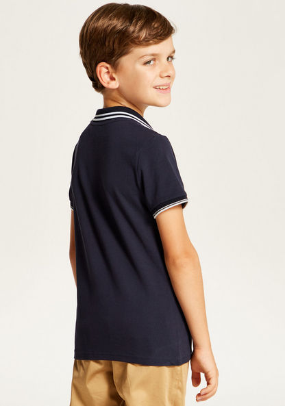 Juniors Polo T-shirt with Short Sleeves