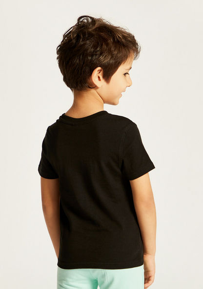 Juniors Crew Neck Short Sleeves T-shirt - Set of 2-Multipacks-image-4