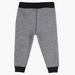 Juniors Embroidered Full Length Jog Pants with Elasticised Waistband-Joggers-thumbnail-1