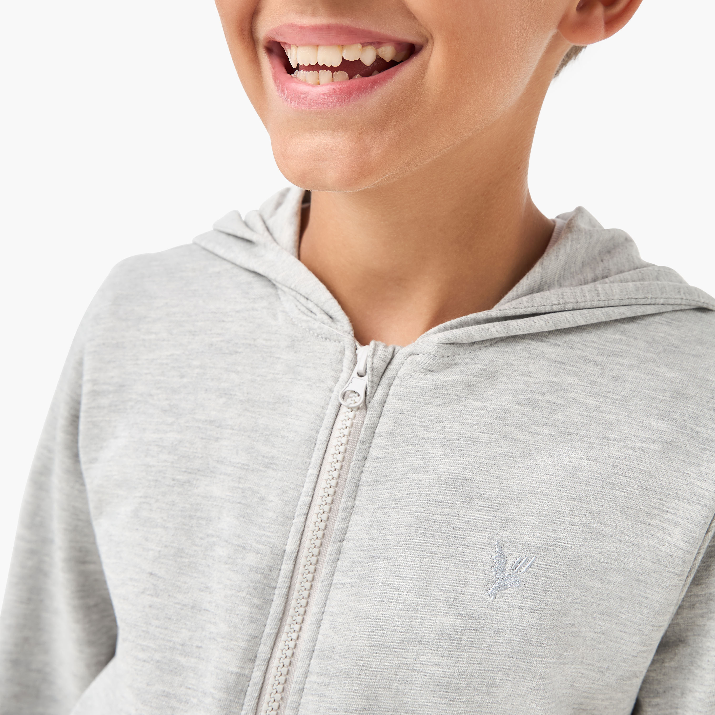 Juniors Textured Long Sleeves Jacket with Hood-boys-clothing-jacketsandcoats-image-4