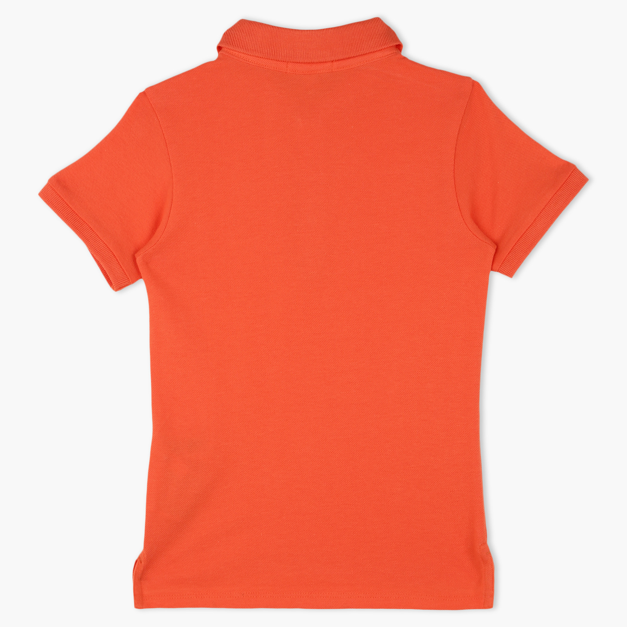 Orange polo outlet neck