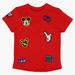 Mickey Mouse Embroidered Crew Neck T-shirt-T Shirts-thumbnail-0