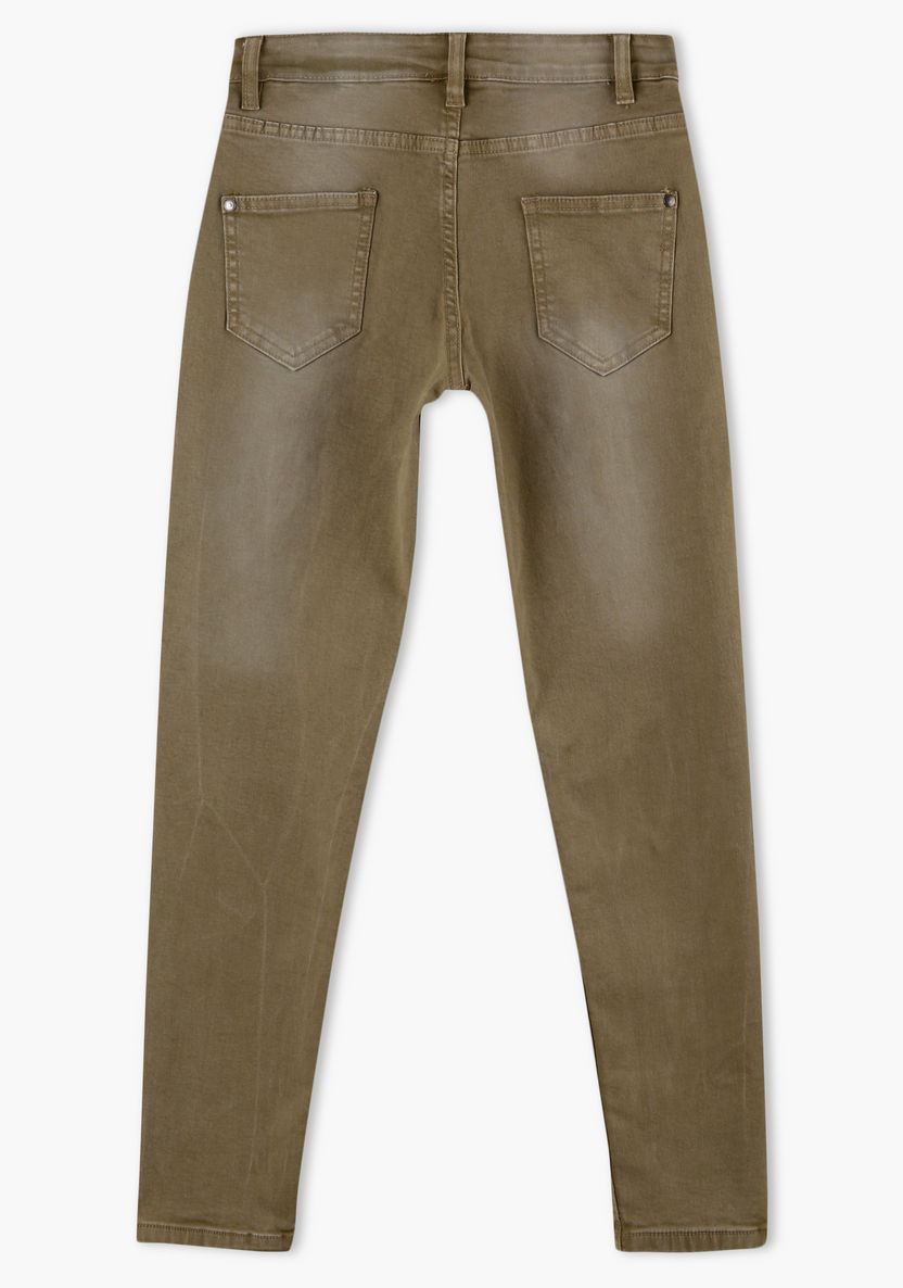 Lee Cooper Full Length Jeans with Button Closure-Jeans-image-1