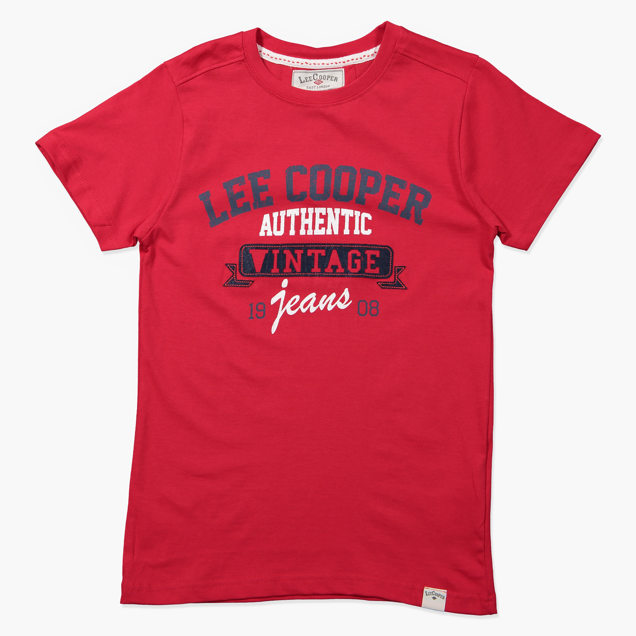 Buy Lee Cooper Printed Round Neck T shirt Online Mothercare Bahrain