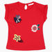 Juniors Embroidered Crew Neck T-shirt-T Shirts-thumbnail-0