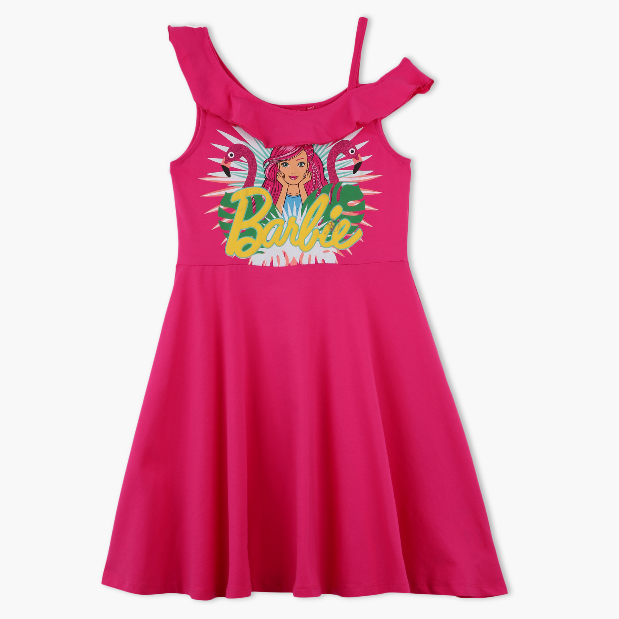 Buy Barbie by Many Frocks Pink Embellished Gown for Girls Clothing Online @  Tata CLiQ