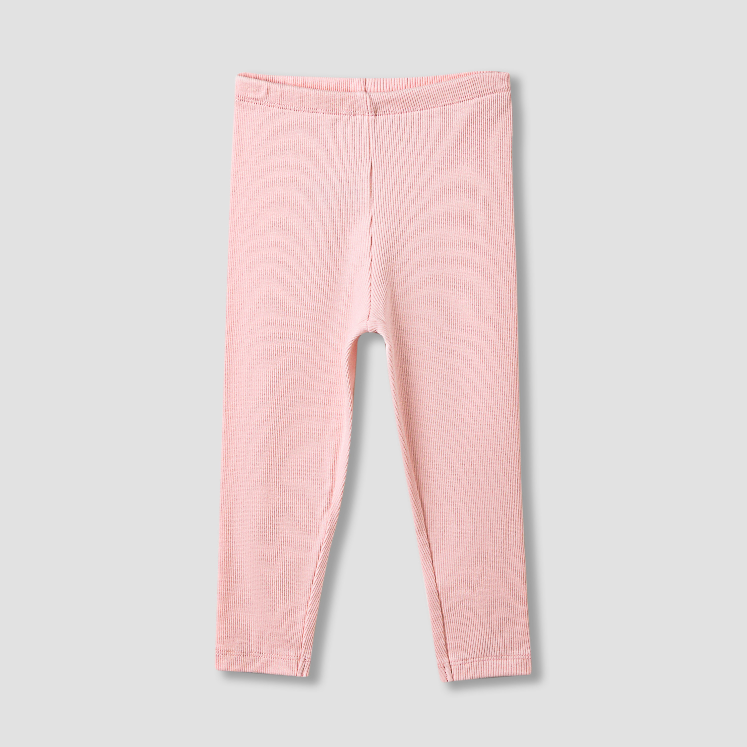 Juniors Ribbed Leggings with Elasticated Waistband - Set of 2-baby-girls-clothing-bottoms-leggings-image-3