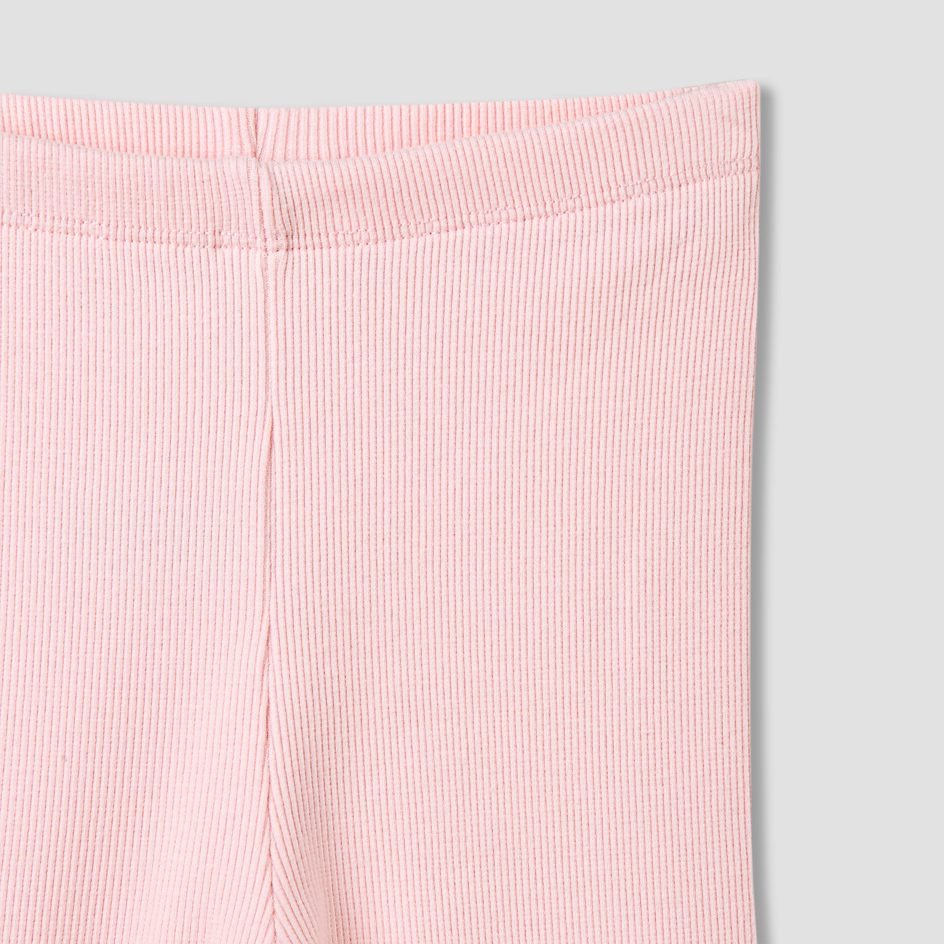 Juniors Ribbed Leggings with Elasticated Waistband - Set of 2-baby-girls-clothing-bottoms-leggings-image-6