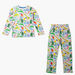 Juniors Printed T-shirt with Pyjamas - Set of 2-Nightwear-thumbnail-2