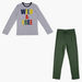 Juniors Printed T-shirt and Pyjama - Set of 2-Nightwear-thumbnail-2