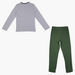 Juniors Printed T-shirt and Pyjama - Set of 2-Nightwear-thumbnail-3