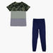 Juniors Printed T-shirt and Jog Pants Set-Nightwear-thumbnail-1