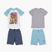 Juniors Printed T-shirt and Short - Set of 2-Nightwear-thumbnail-0