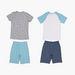 Juniors Printed T-shirt and Short - Set of 2-Nightwear-thumbnail-1