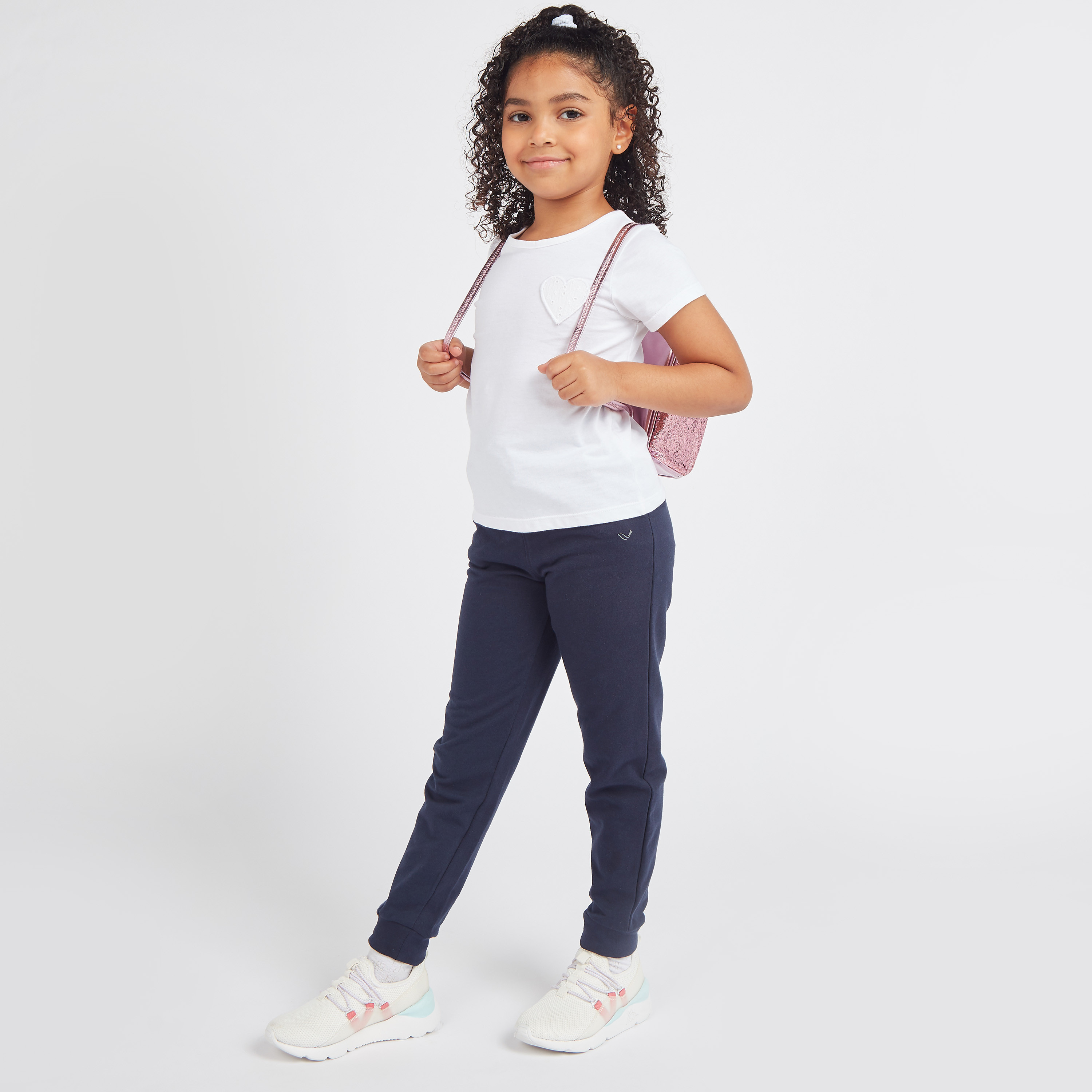 Juniors Solid Round Neck Top - Set of 2-girls-clothing-multipacks-image-6