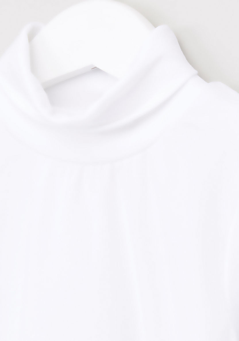 Juniors Turtleneck Long Sleeves T-shirt - Set of 2-T Shirts-image-5