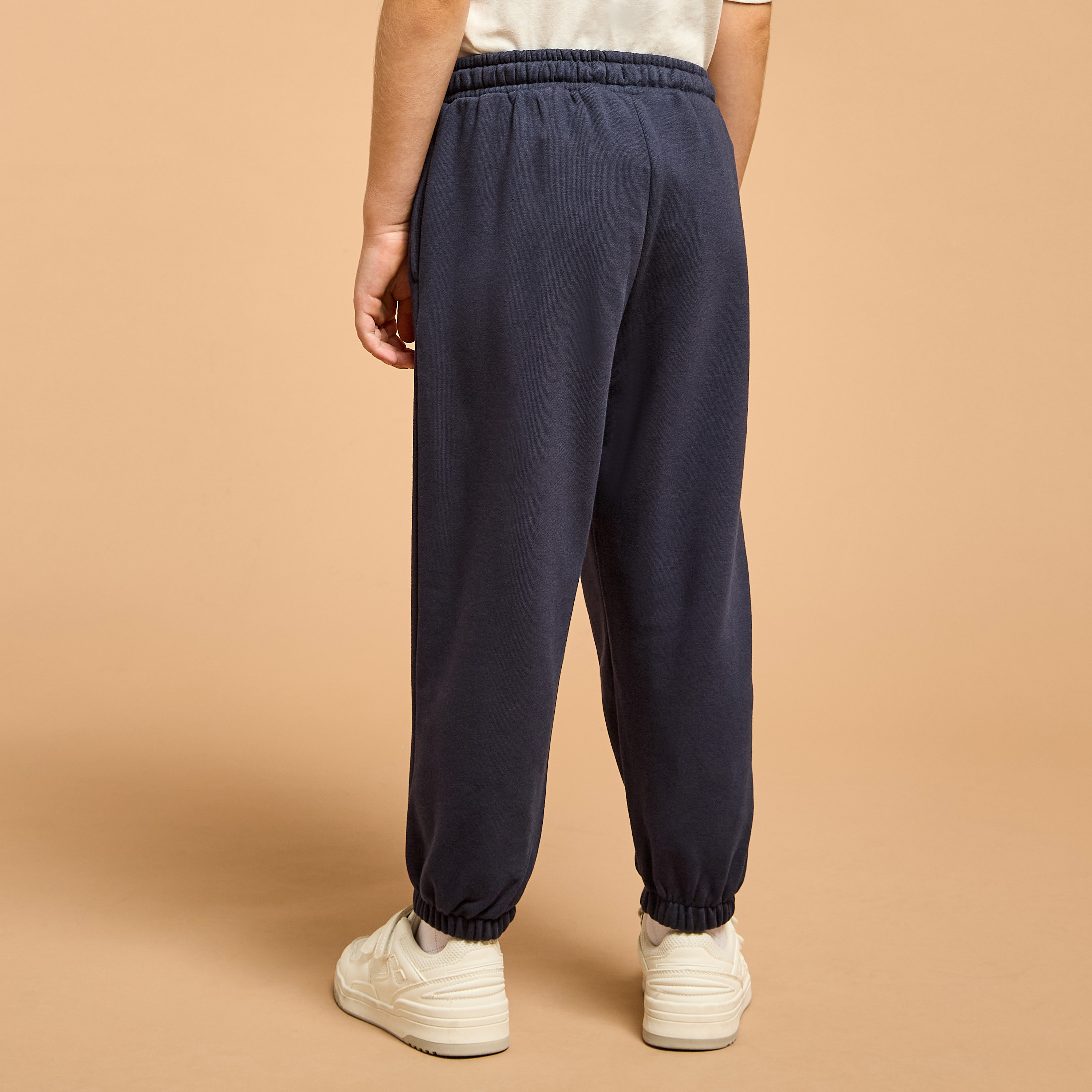 Juniors Solid Joggers with Drawstring Closure and Pockets-baby-girls-clothing-bottoms-joggersandtrackpants-image-3