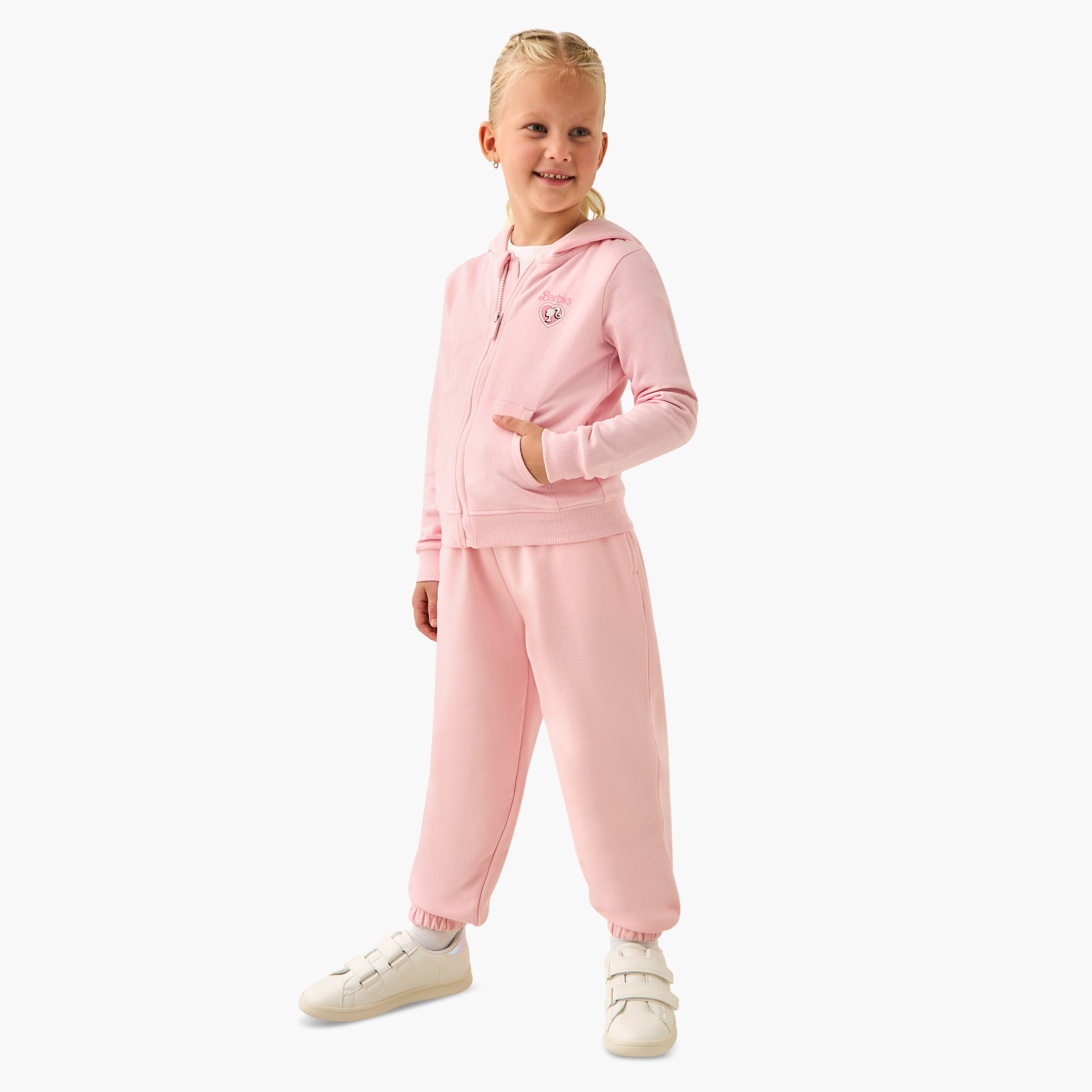 Juniors Solid Joggers with Drawstring Closure and Pockets-girls-clothing-bottoms-joggersandtrackpants-image-2