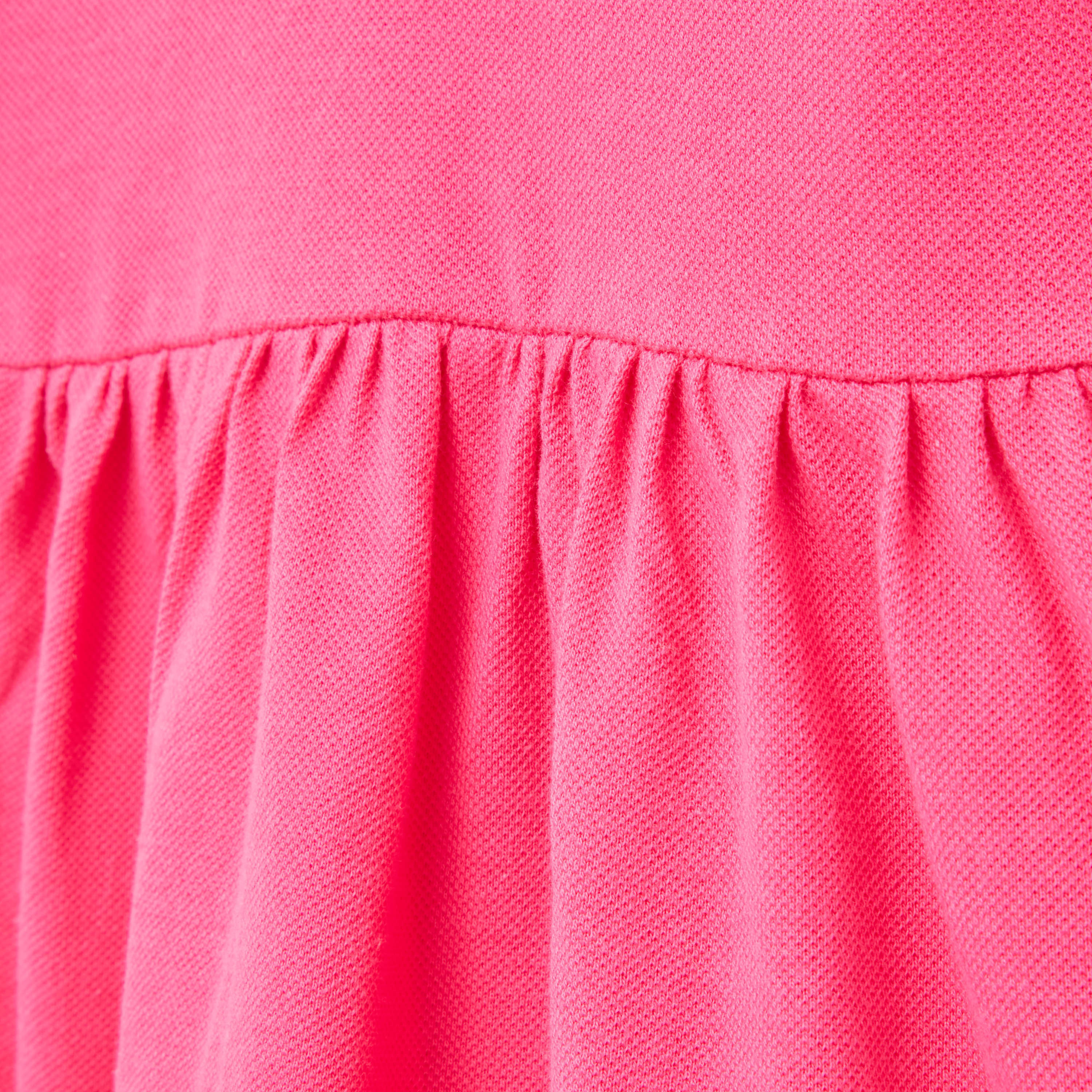 Juniors Solid Dress with Short Sleeves and  Piping Detail-girls-clothing-dressesandjumpsuits-image-4