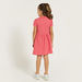 Juniors Solid Polo Dress with Short Sleeves and Button Closure-Dresses%2C Gowns and Frocks-thumbnailMobile-3
