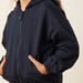 Juniors Solid Hoodie with Pockets and Long Sleeves-Sweaters and Cardigans-thumbnailMobile-3