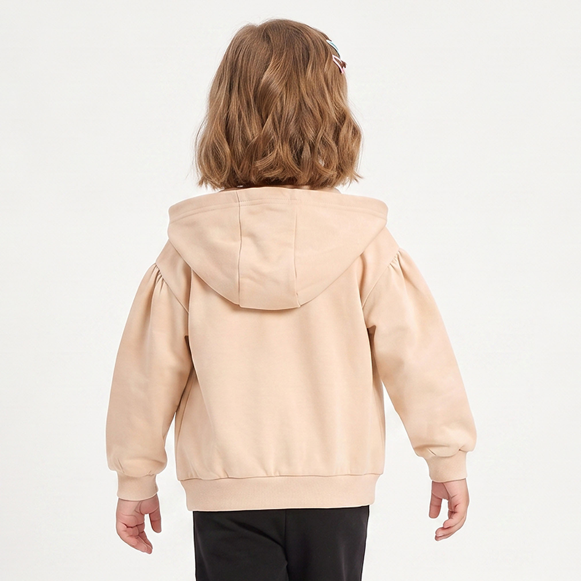 Juniors Hooded Sweatshirt with Long Sleeves-girls-clothing-sweatshirts-image-3