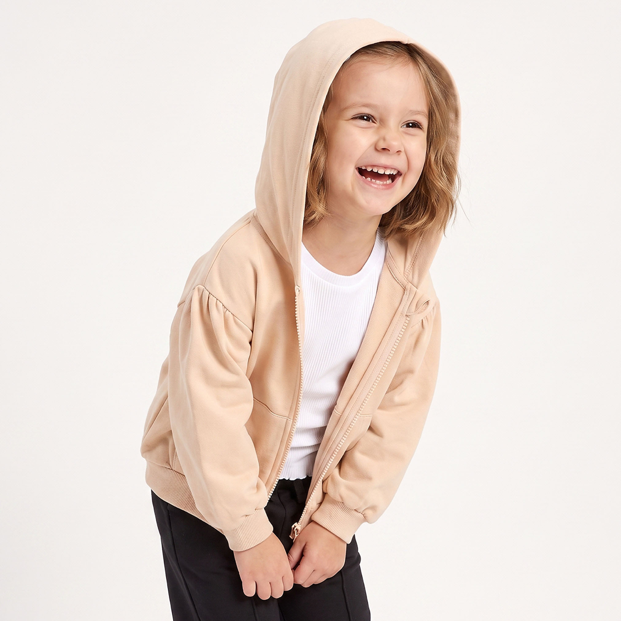 Juniors Hooded Sweatshirt with Long Sleeves-girls-clothing-sweatshirts-image-6