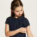 Juniors Polo Neck T-shirt with Short Sleeves-T Shirts-thumbnail-2