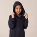 Juniors Solid Zip Through Hoodie with Long Sleeves-Sweaters and Cardigans-thumbnailMobile-3