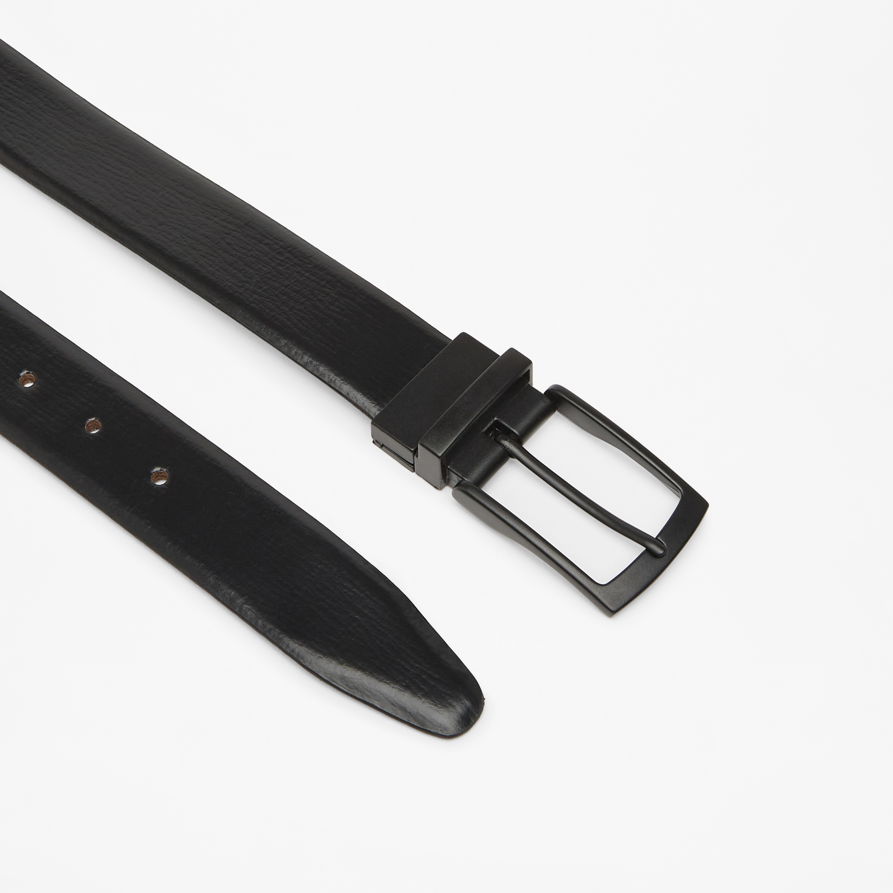 حزام سادة بإزيم بدبوس إغلاق من دوتشيني-men-beltsandwallets-belts-image-4
