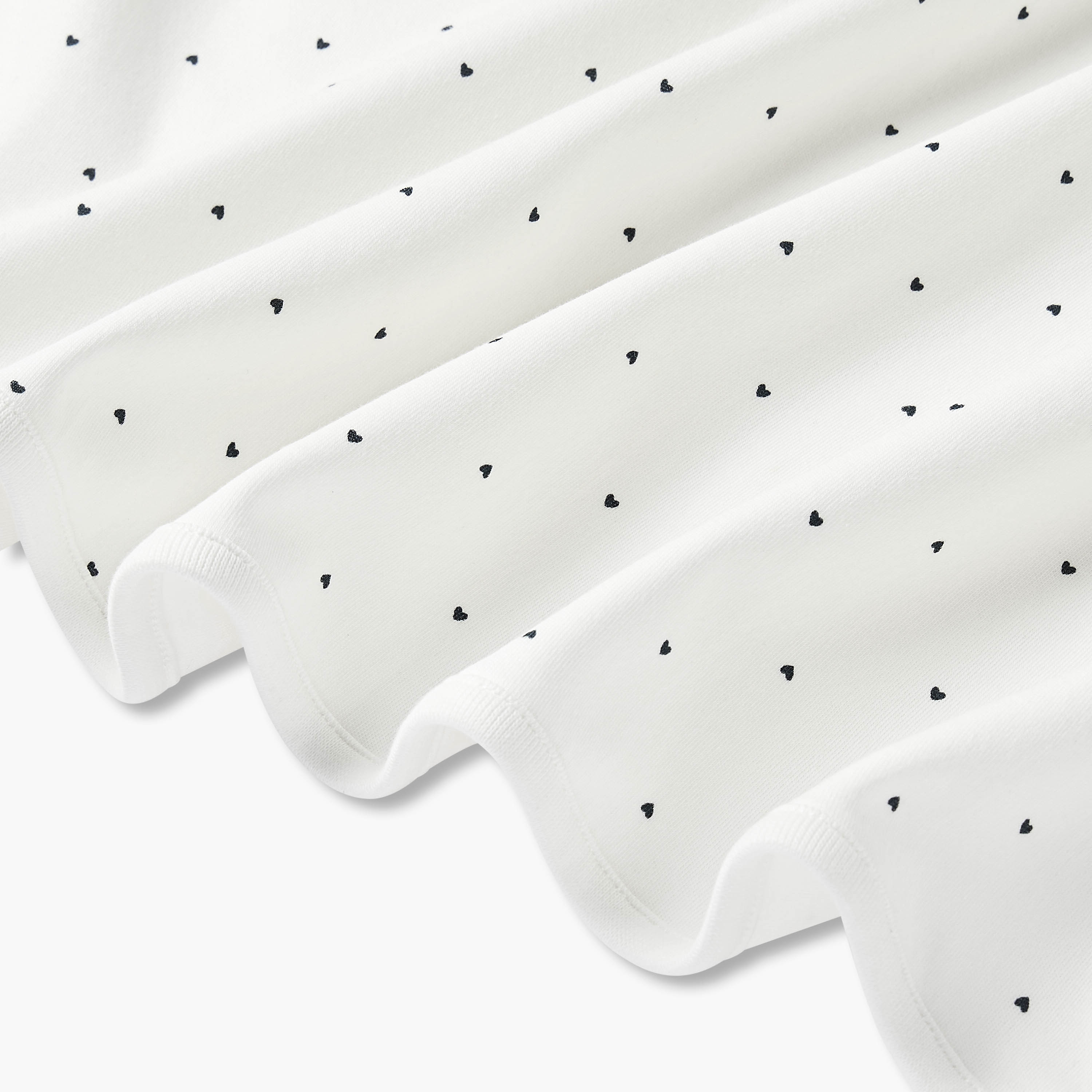 Juniors Heart Print Receiving Blanket-baby-nursery-blanketsandswaddles-receivingblankets-image-5