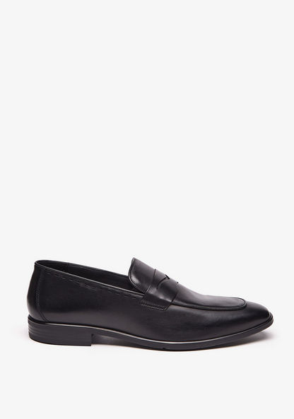 Duchini Men's Solid Slip-On Loafers-Men%27s Formal Shoes-image-1