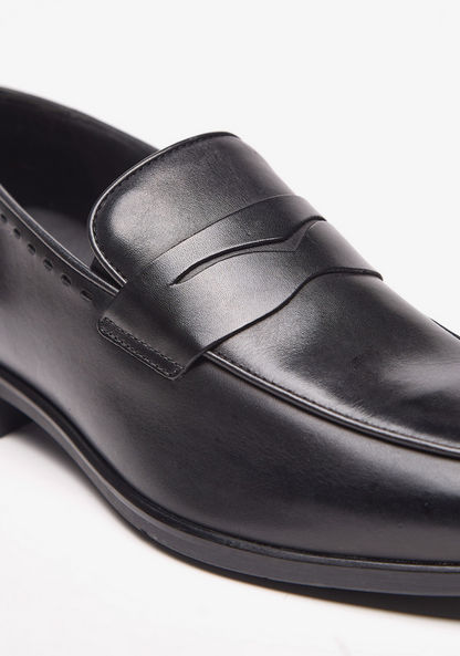 Duchini Men's Solid Slip-On Loafers-Men%27s Formal Shoes-image-5