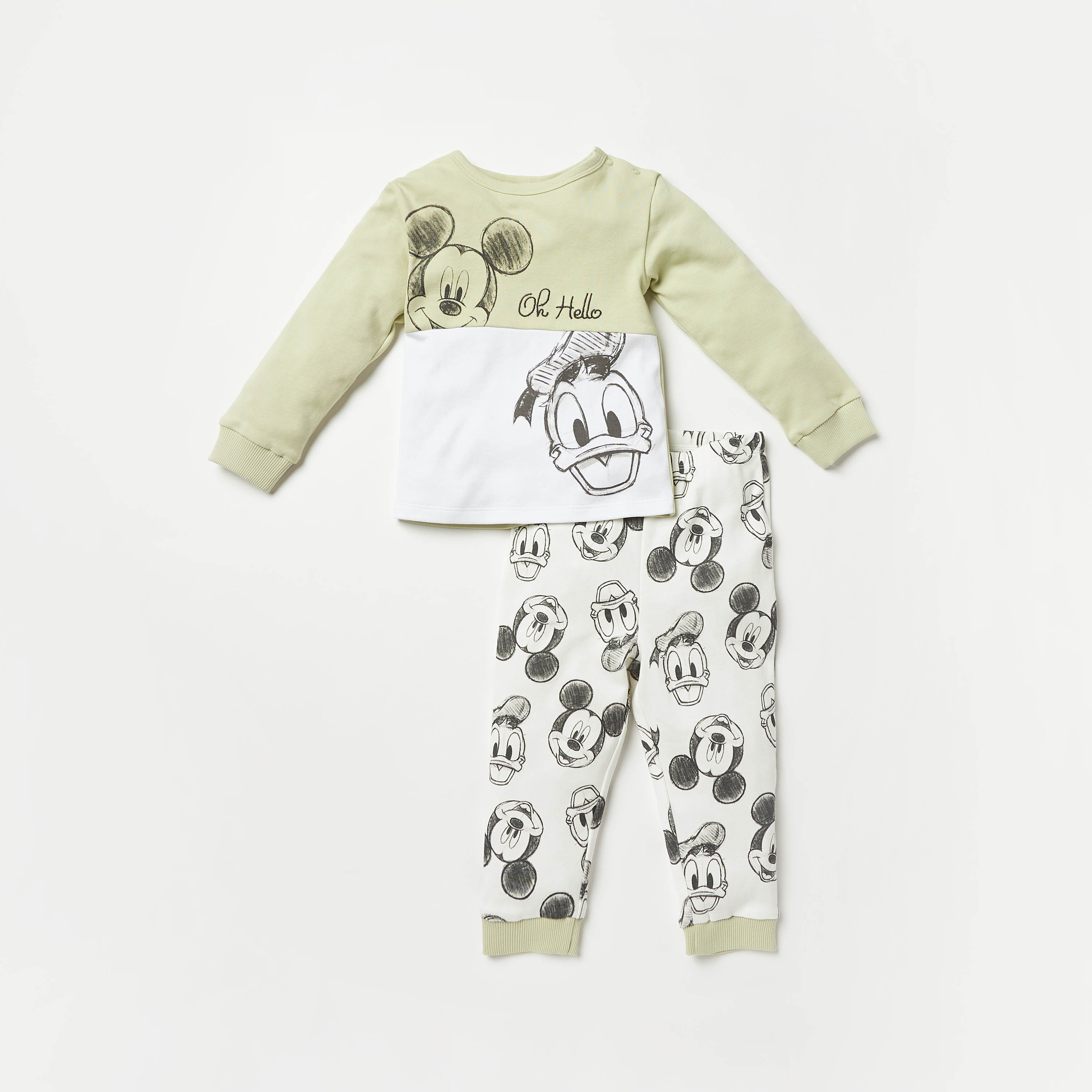 Baby boy best sale mickey mouse pajamas