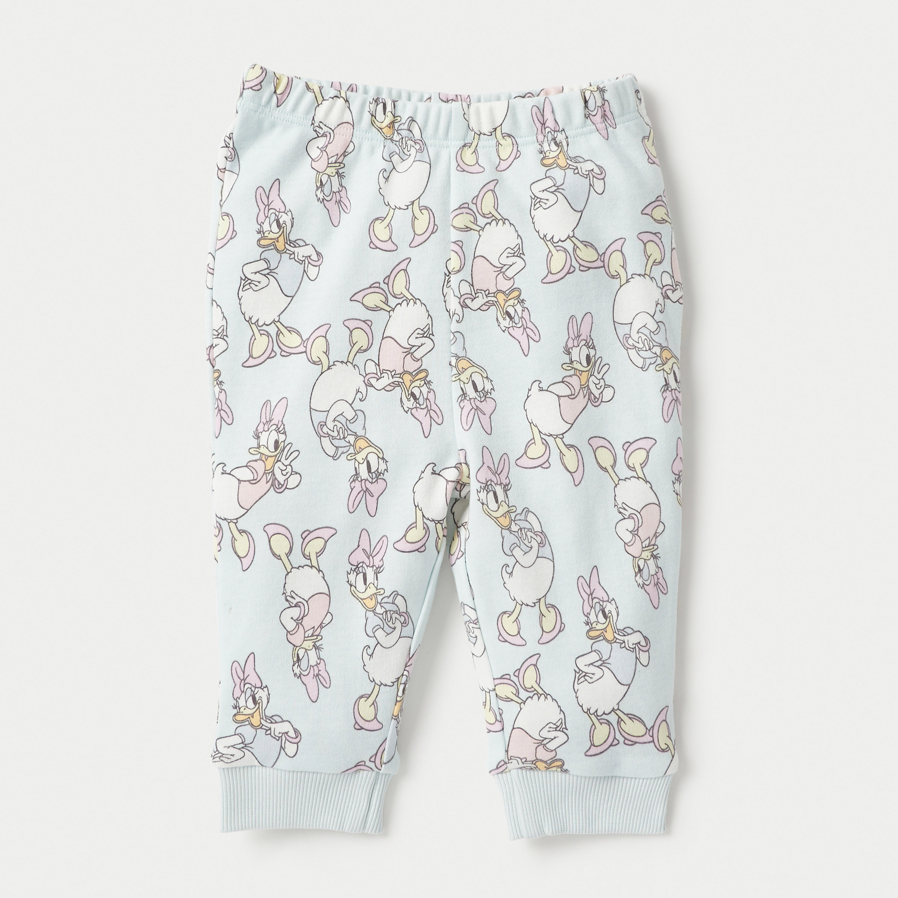 Disney Daisy Duck Print Sweatshirt and Pyjama Set-baby-girls-clothing-nightwear-pyjamasets-image-3