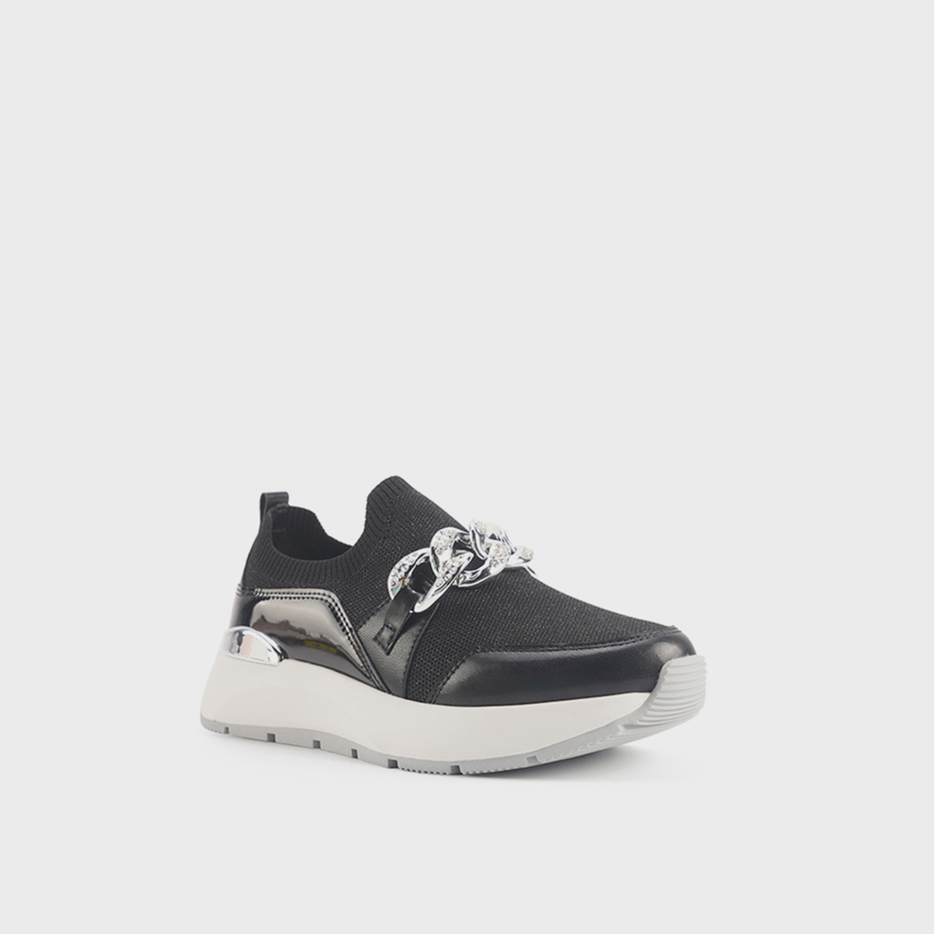 ناين ويست- حذاء رياضي نسائي رافين 5اف اكس سهل الارتداء بمقدمة منخفضة عند الكاحل | RAPHINE 5FX-women-shoes-sneakers-image-1