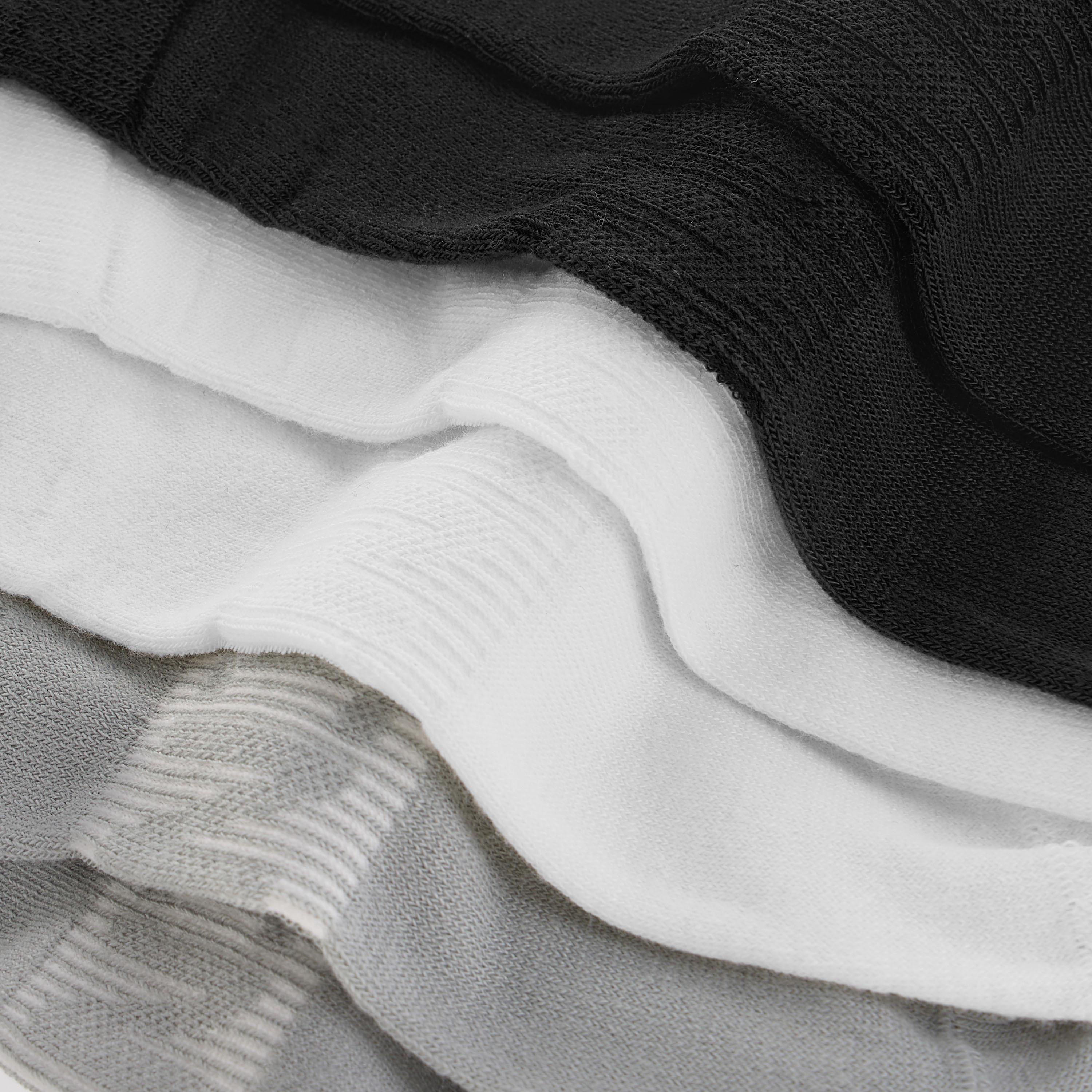 Dash Textured Non Terry Ankle Length Socks - Set of 3-men-socks-image-4