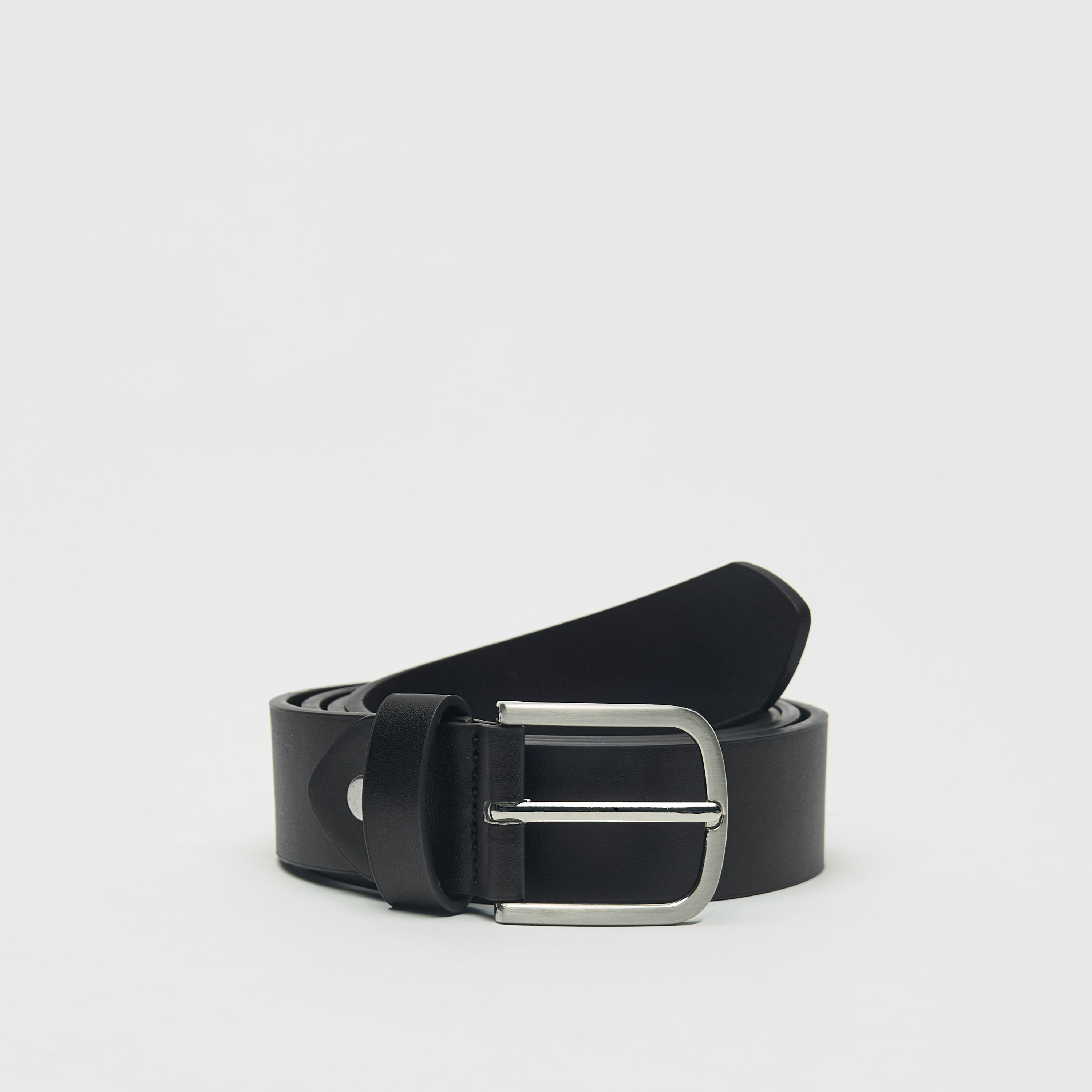 حزام سادة بإبزيم إغلاق بدبوس من إل بي إل من شو إكسبرس-men-beltsandwallets-belts-image-3