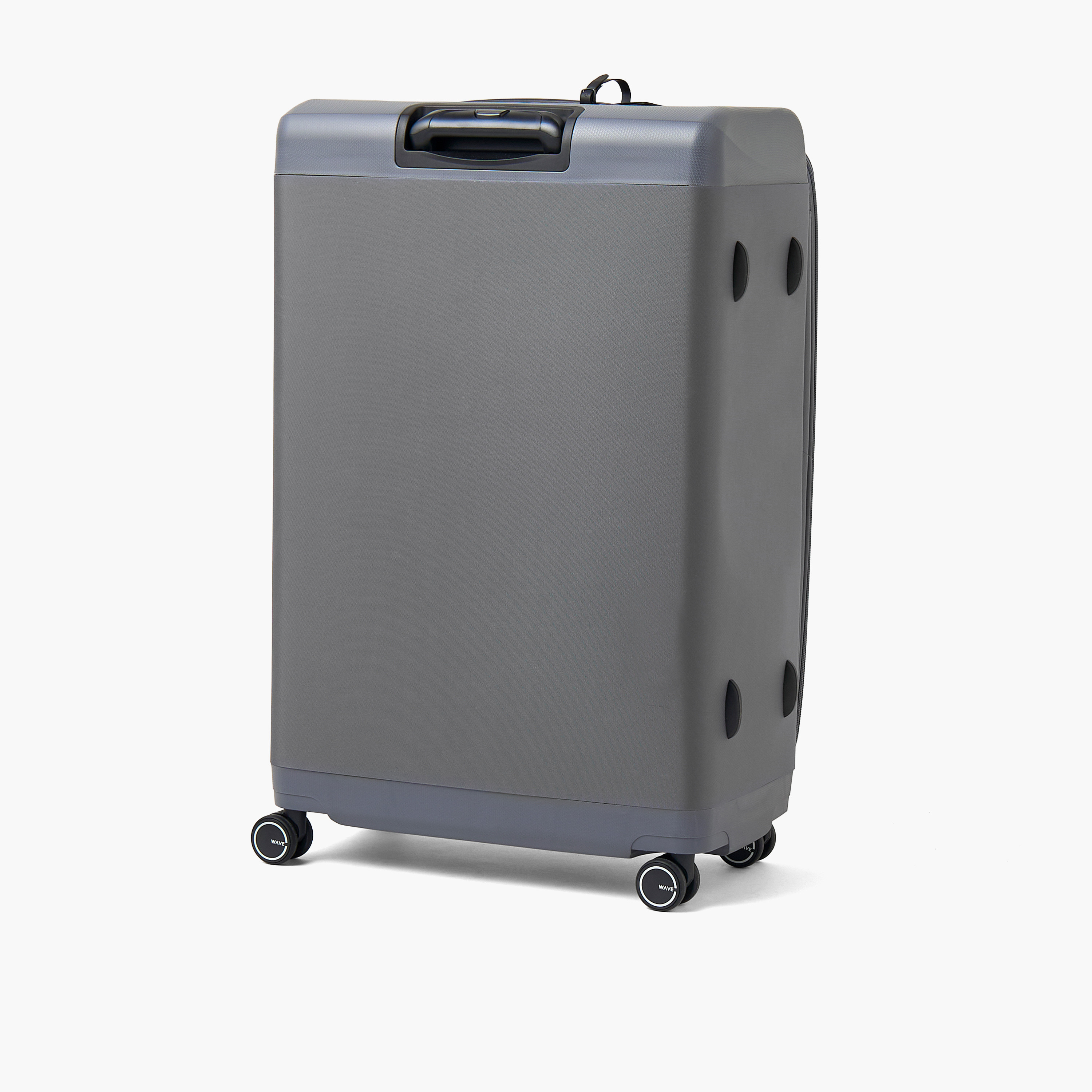 WAVE Textured Softcase Luggage Trolley with Retractable Handle - 28 inches Check-In Bag-travel-luggagesandbags-luggage-image-3