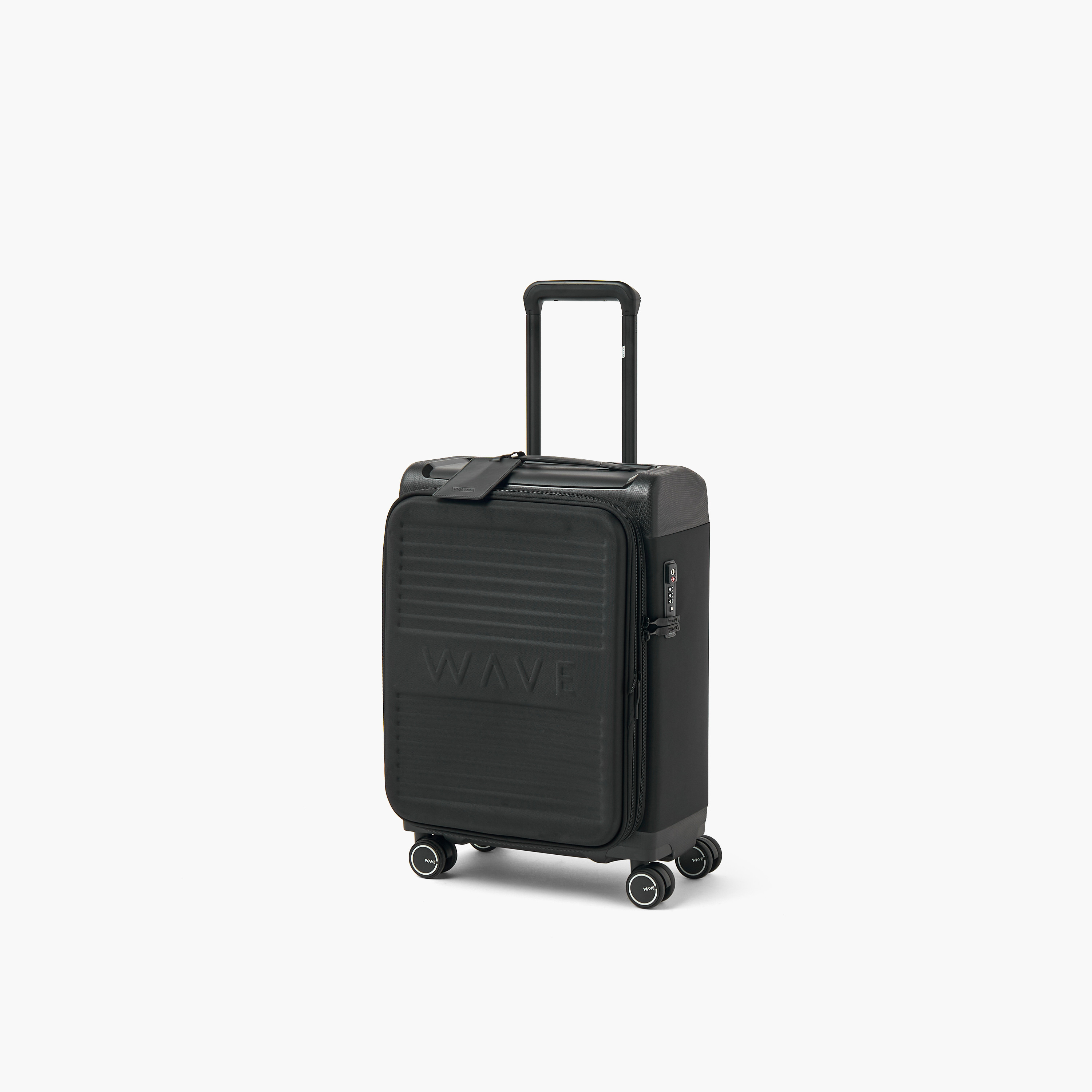 شنطة سفر ترولي لينة بارزة الملمس بمقبض قابل للسحب من ويف - 20 بوصة للكابينه-travel-luggagesandbags-luggage-image-1