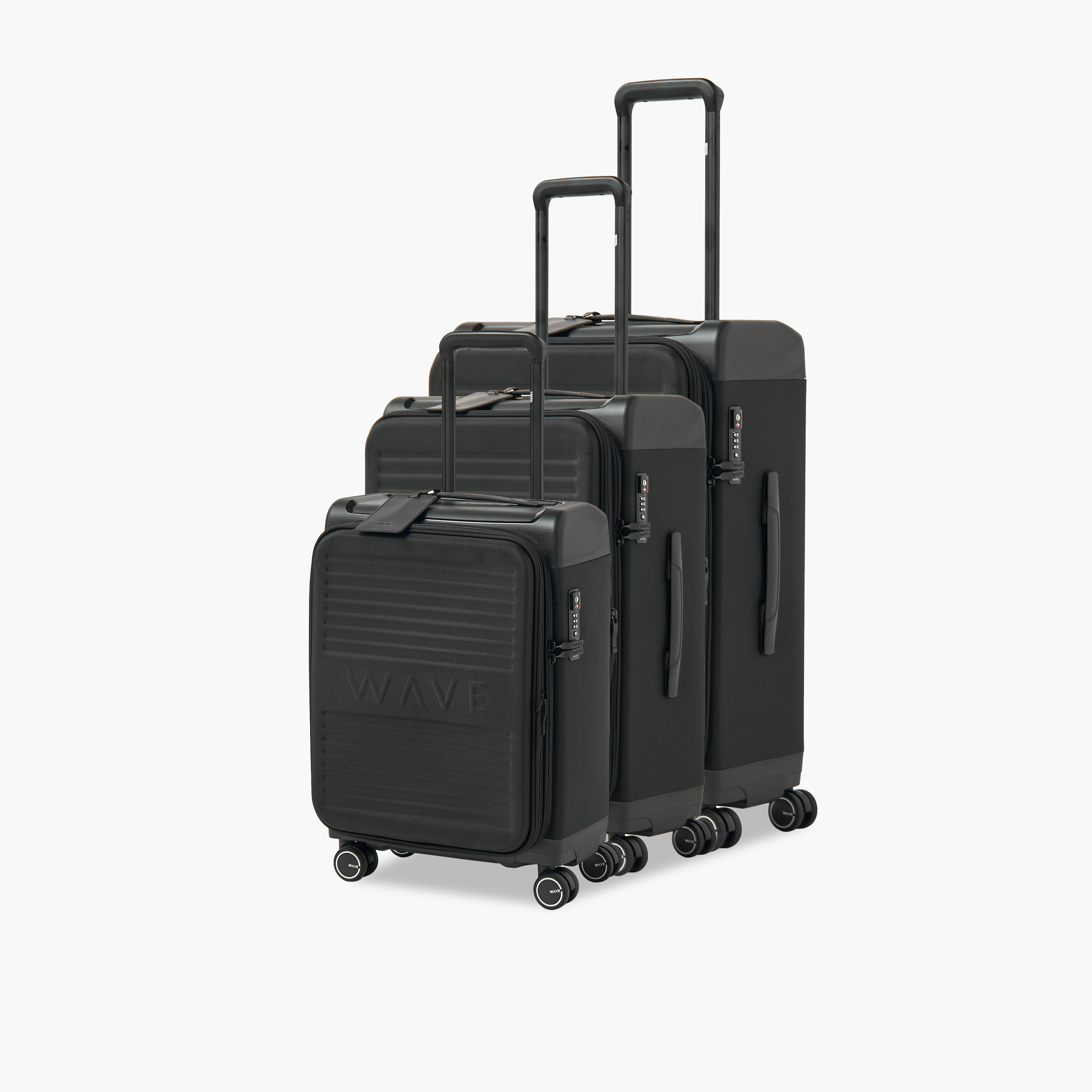 شنطة سفر ترولي لينة بارزة الملمس بمقبض قابل للسحب من ويف - 20 بوصة للكابينه-travel-luggagesandbags-luggage-image-10