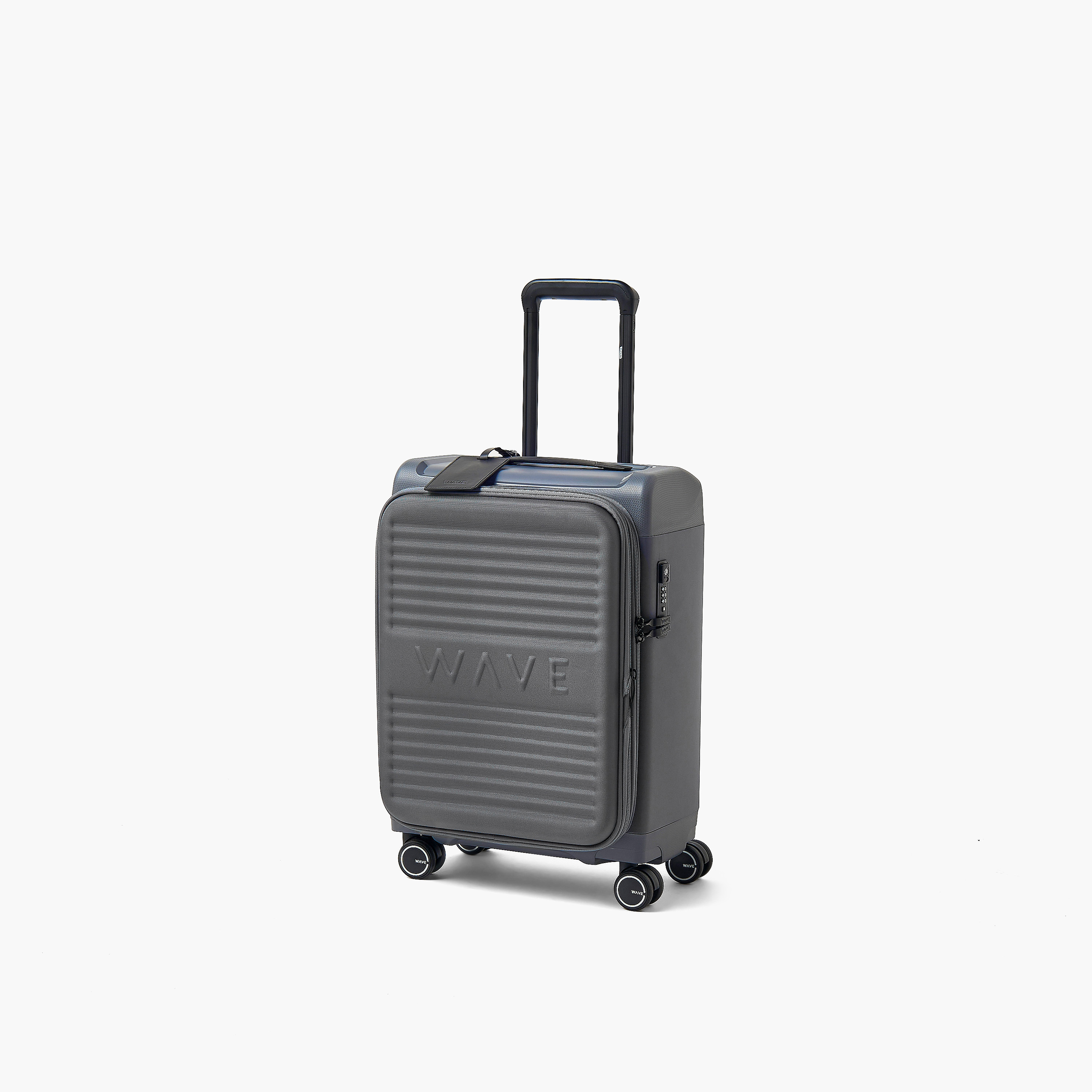 WAVE Textured Softcase Luggage Trolley with Retractable Handle - 20 inches Cabin Bag-travel-luggagesandbags-luggage-image-11