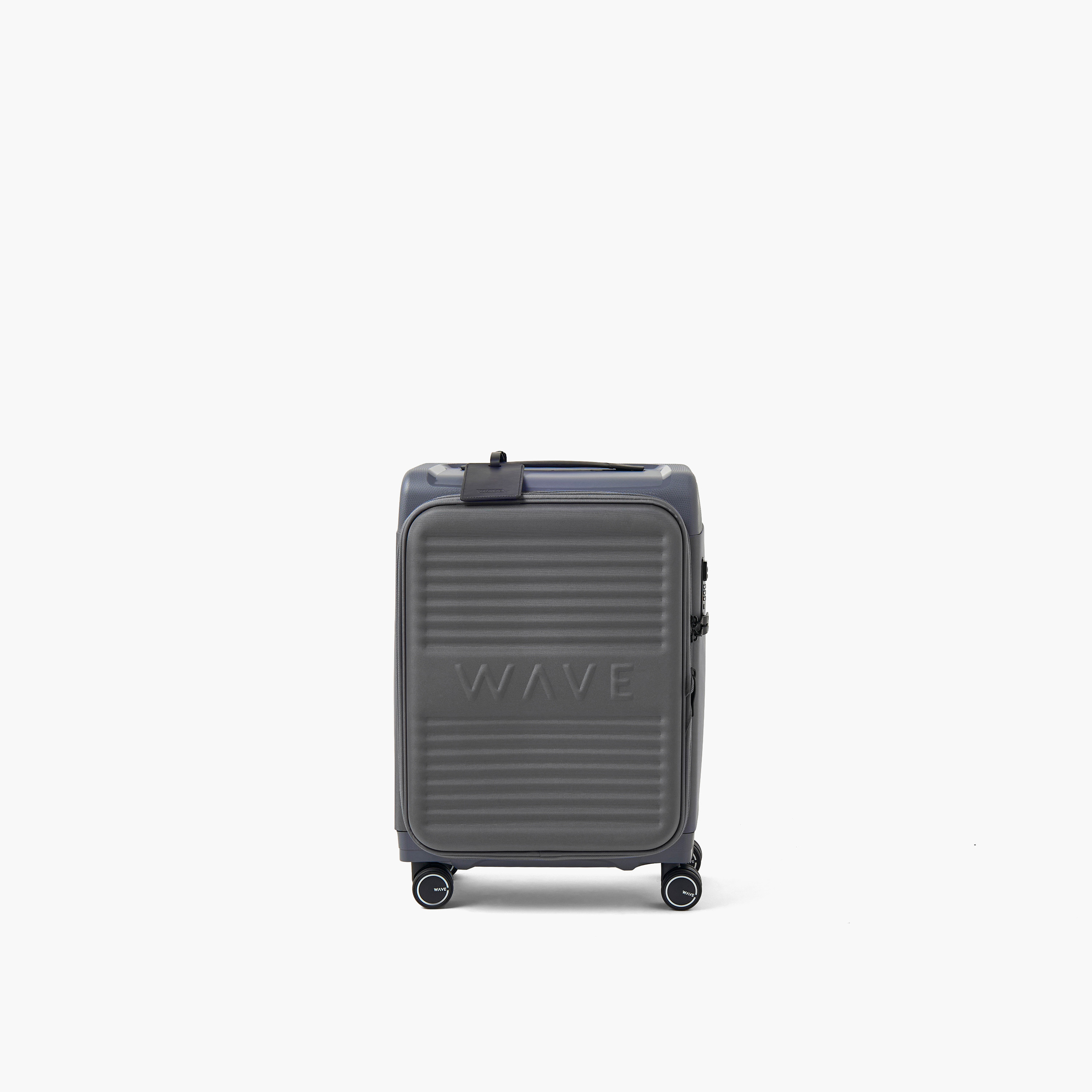WAVE Textured Softcase Luggage Trolley with Retractable Handle - 20 inches Cabin Bag-travel-luggagesandbags-luggage-image-3