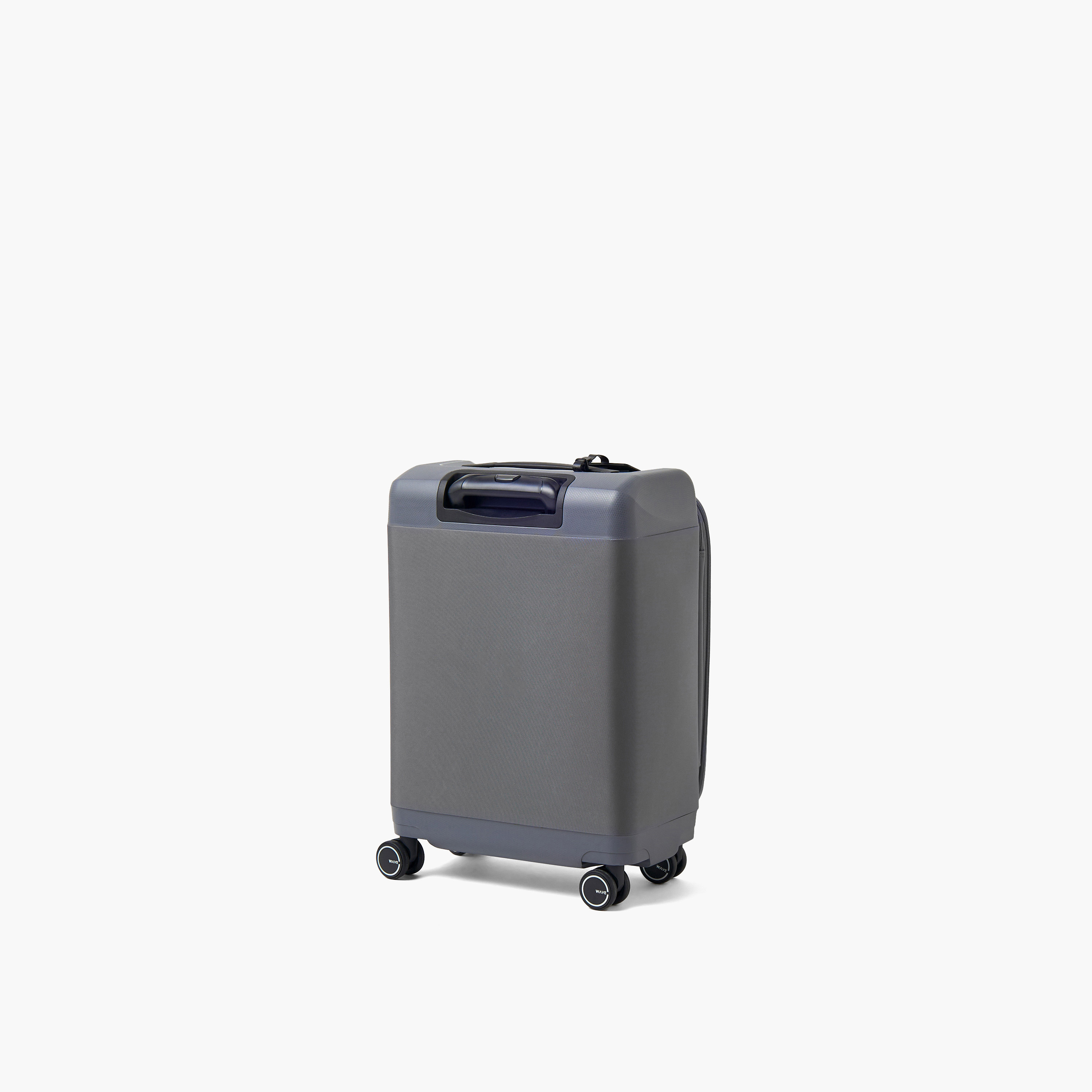 WAVE Textured Softcase Luggage Trolley with Retractable Handle - 20 inches Cabin Bag-travel-luggagesandbags-luggage-image-4