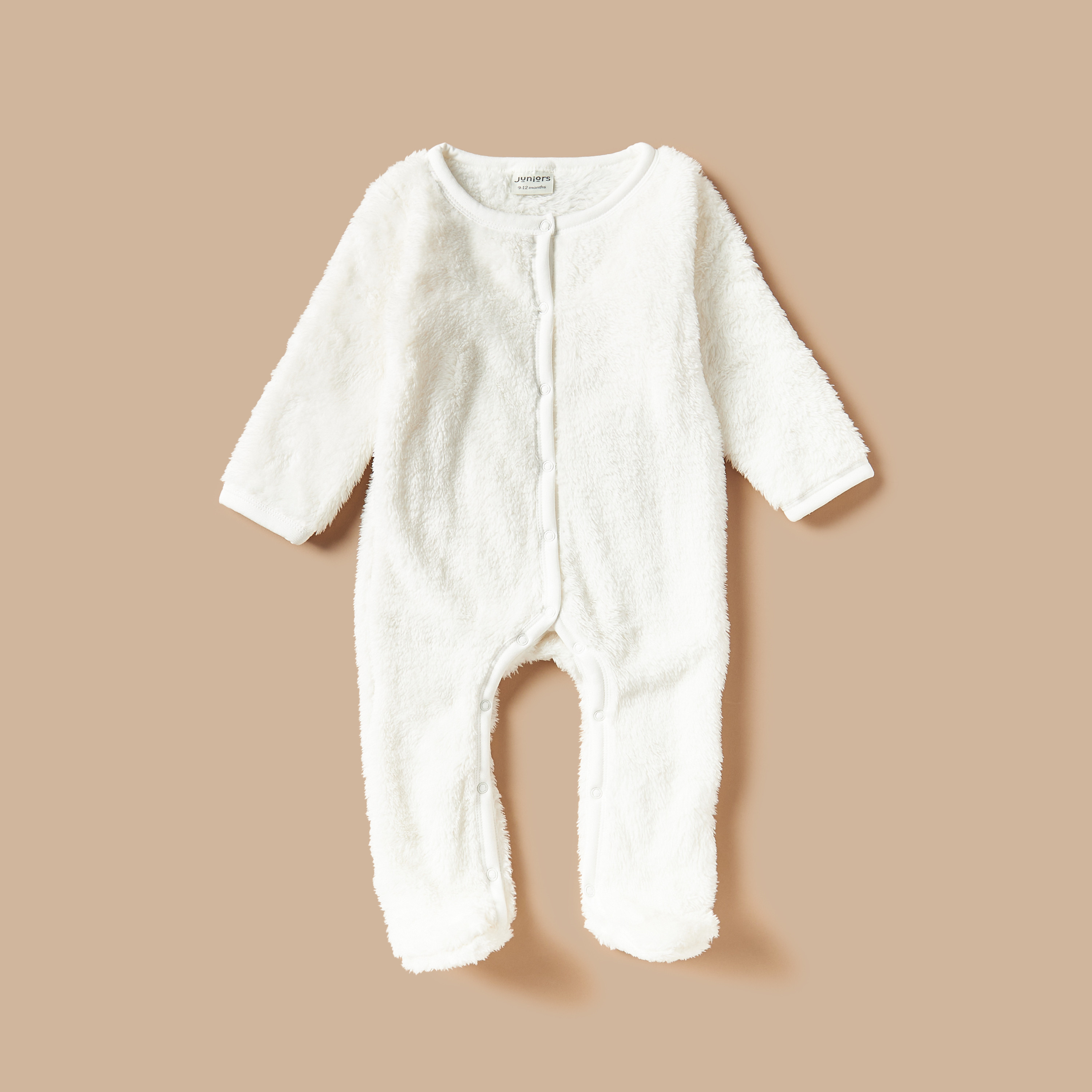 بدلة نوم بارزة الملمس بأكمام طويلة من جونيورز-baby-boys-clothing-winterwear-sleepsuits-image-5