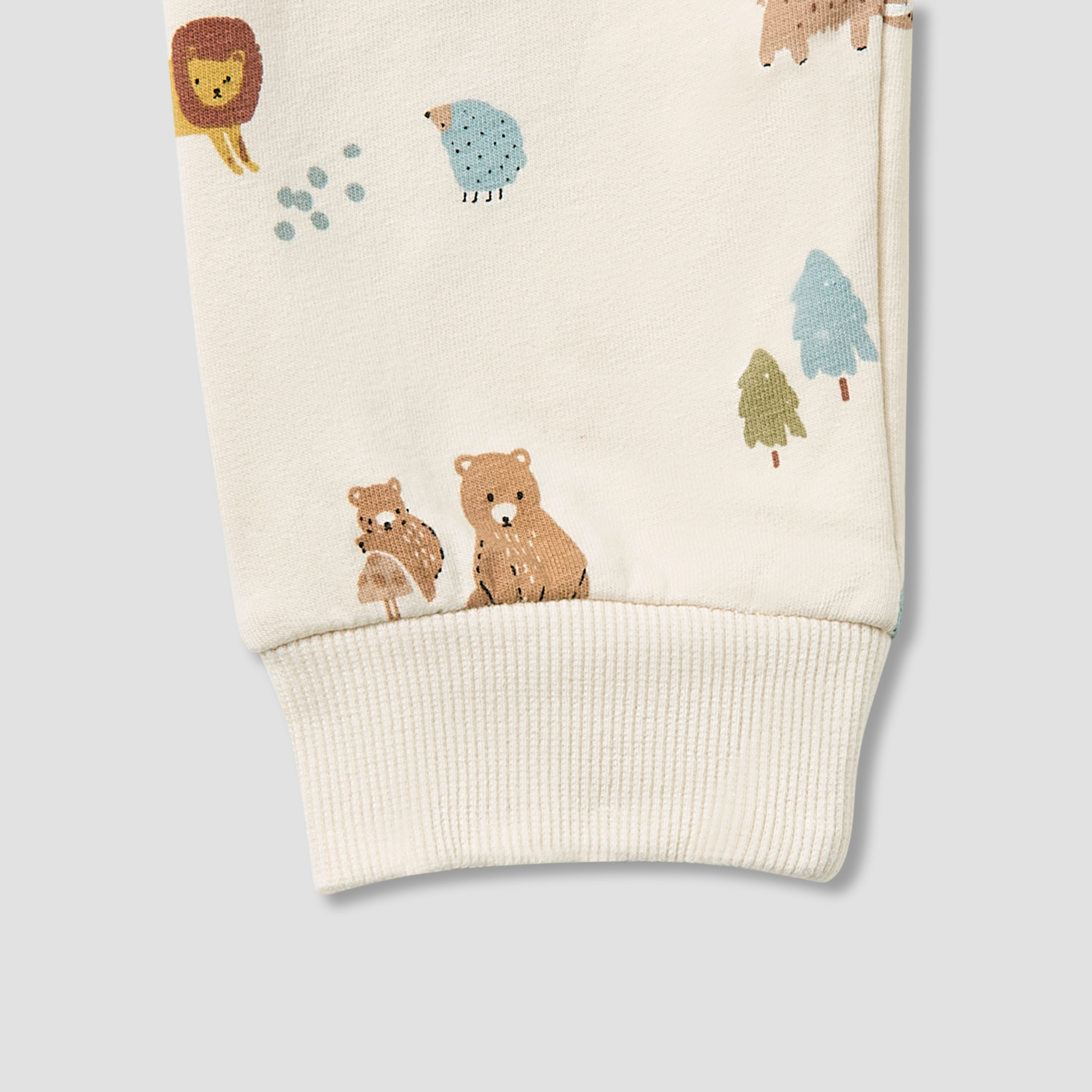 طقم دنغري بحمالات قابلة للتعديل وبرقبة ضيقة وأكمام طويلة للأولاد من جونيورز-baby-boys-clothing-rompers-image-1