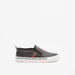 Lee Cooper Boys' Solid Slip-On Canvas Shoes with Pull Tabs-Boy%27s Casual Shoes-thumbnailMobile-0