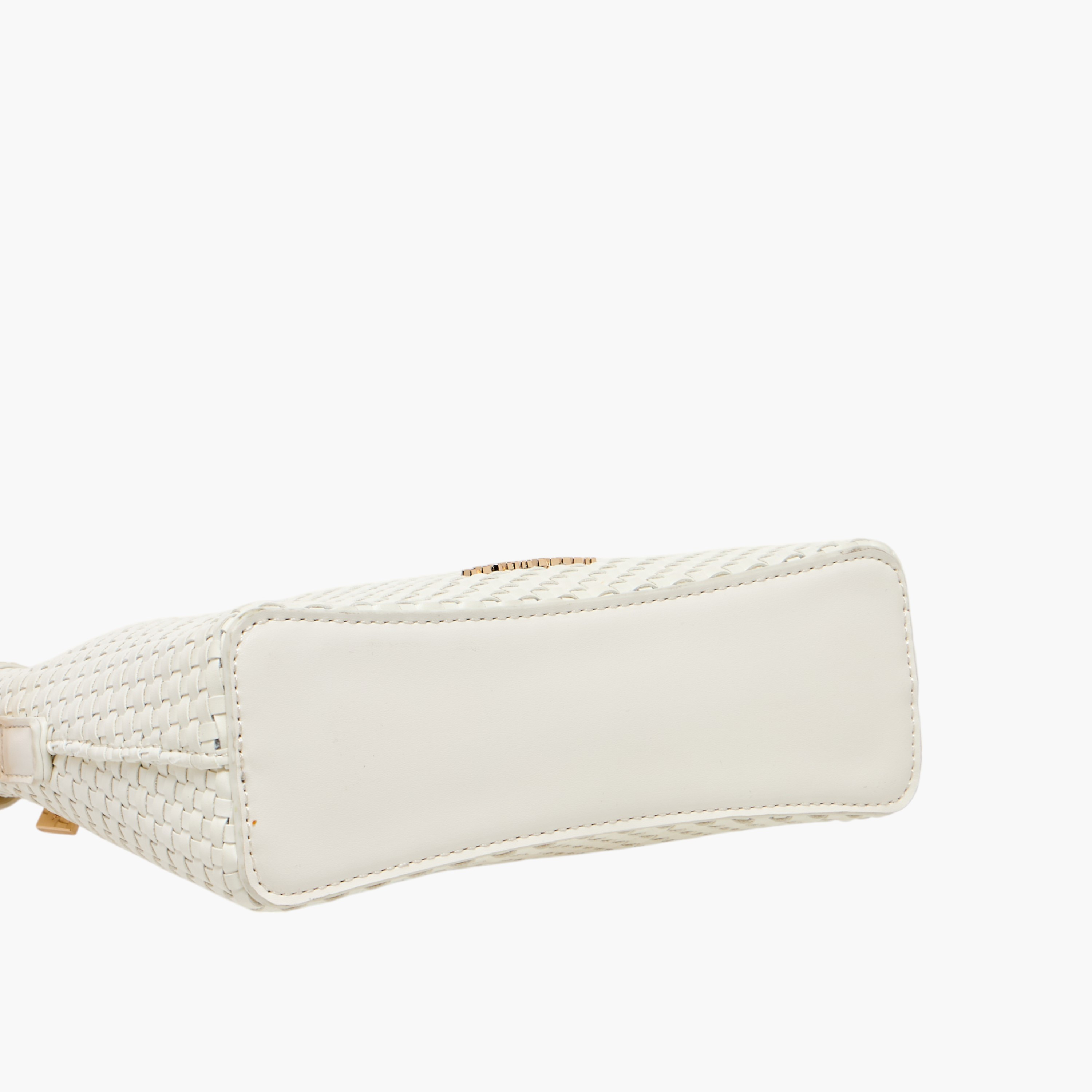Flora Bella Weave Textured Shoulder Bag with Zip Closure-women-bagsandwallets-handbags-image-7