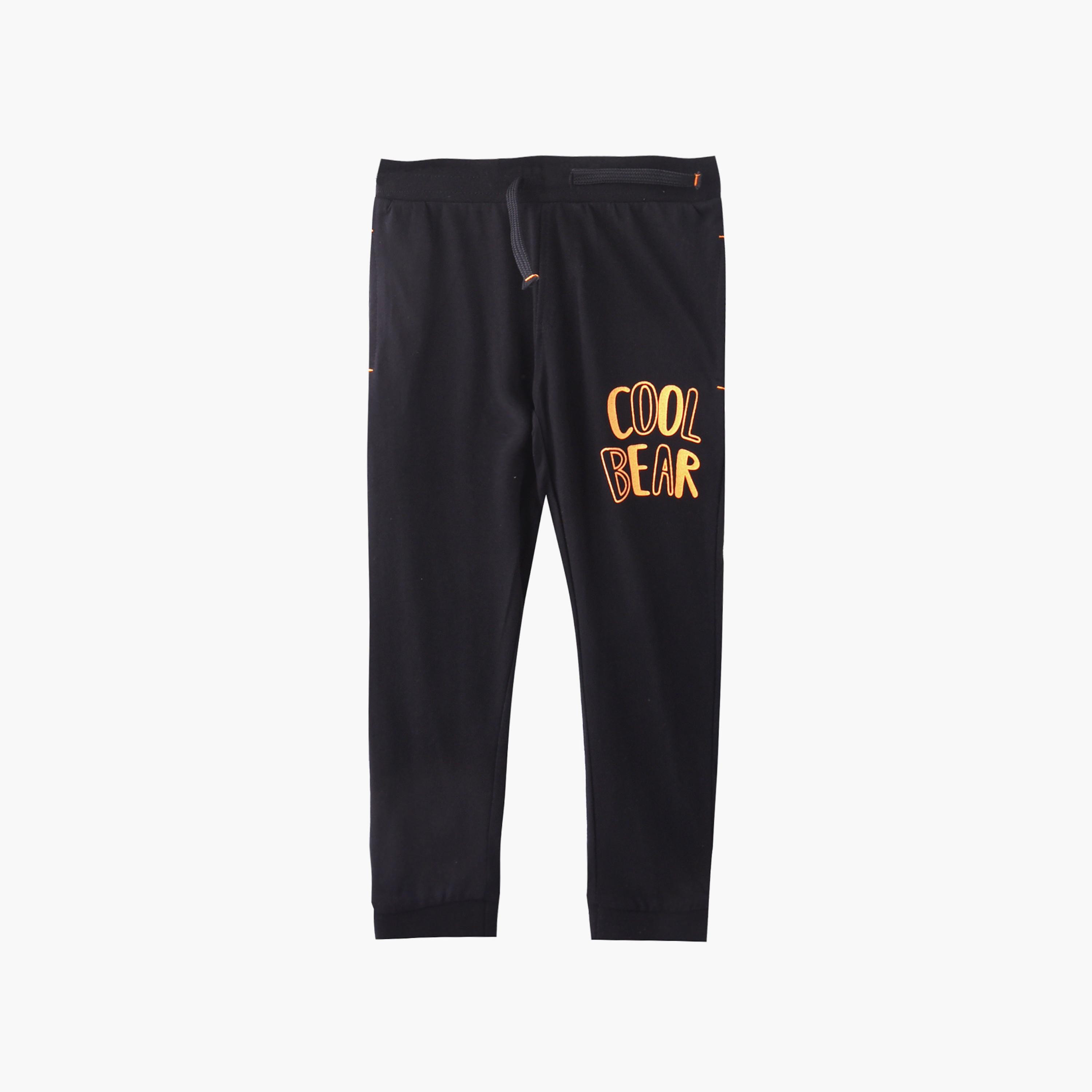 Victor and Jane Cool Bear T-Shirt & Joggers Set-baby-boys-clothing-setsandcoords-image-3